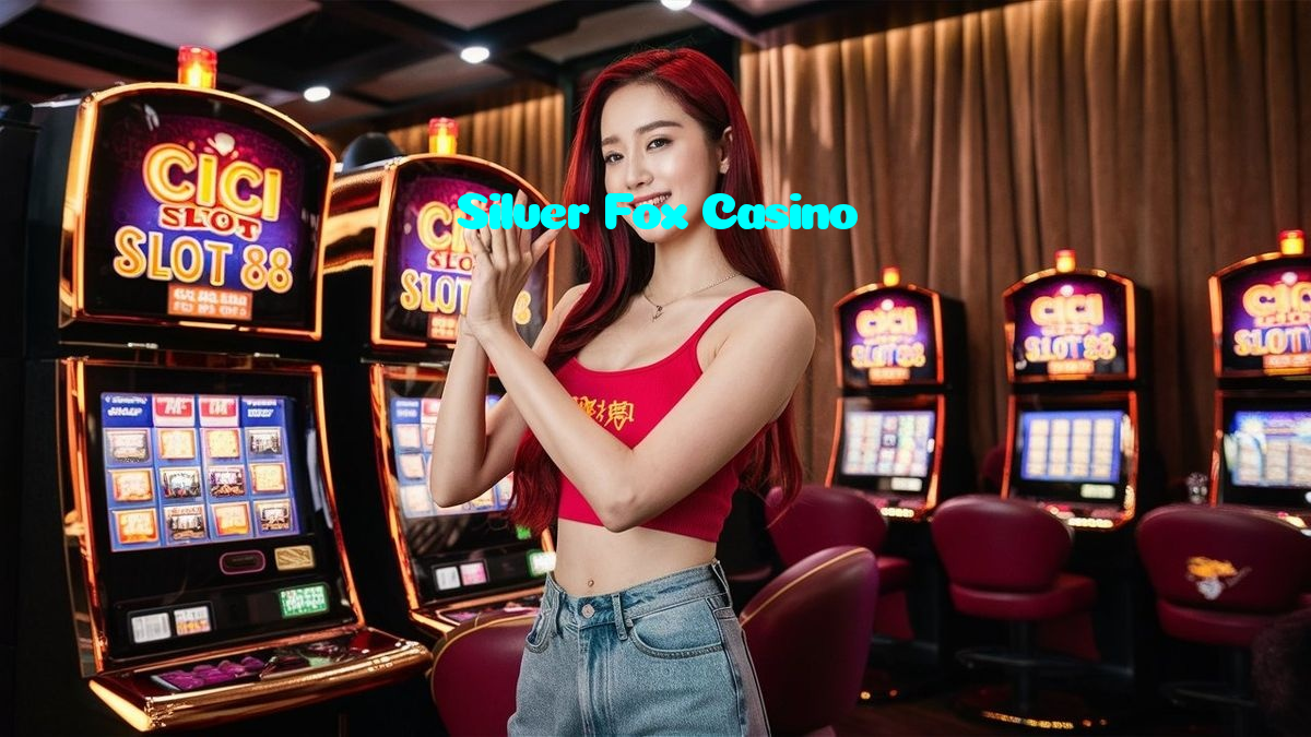Silver Fox Casino casino presented on mobile device in Pakistan with slots and live games